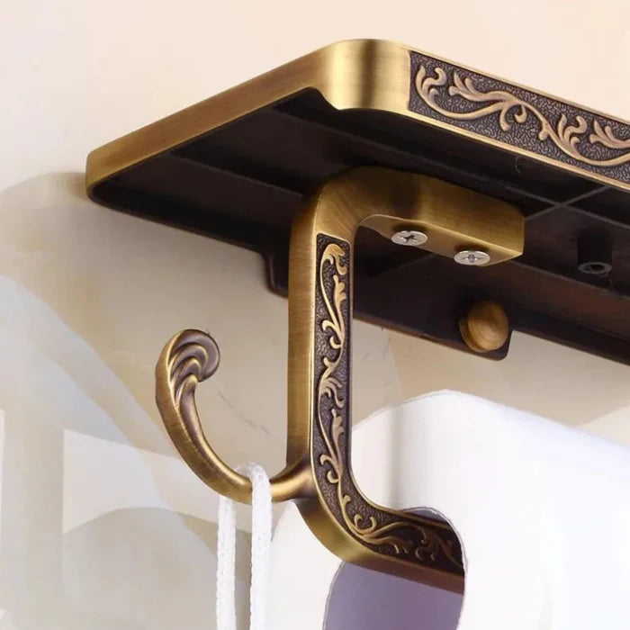 Suporte de Papel Higiênico Golden Palace - Neohousi