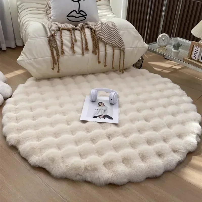 Tapete Redondo Soft Plush Neohousi - Neohousi