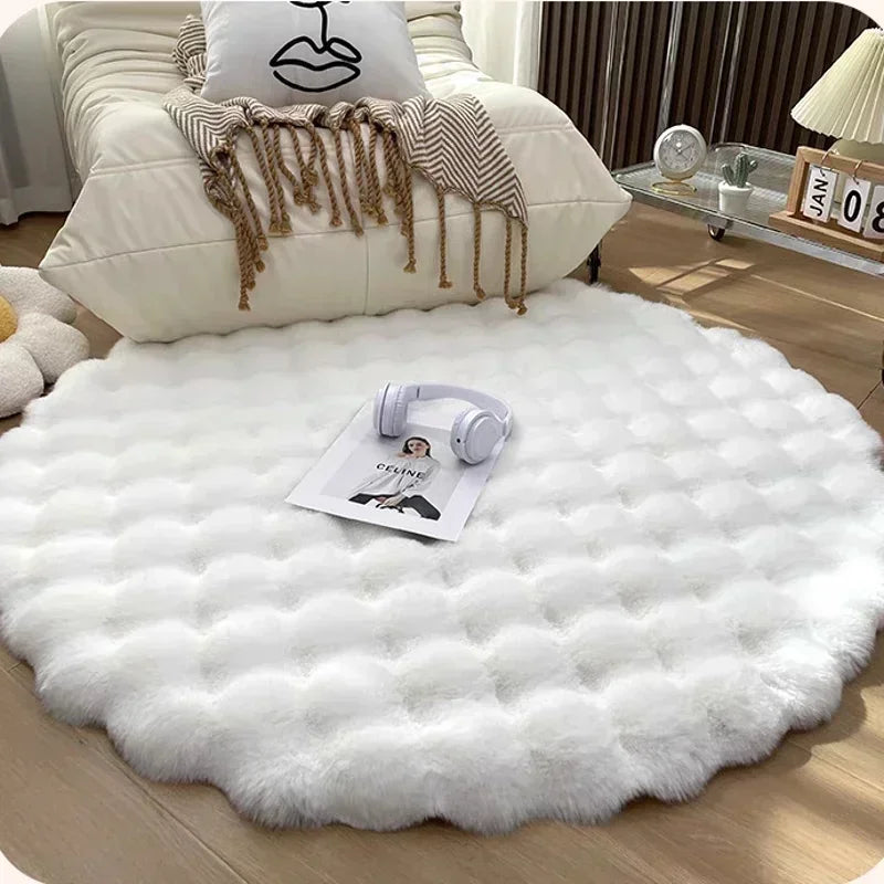 Tapete Redondo Soft Plush Neohousi - Neohousi