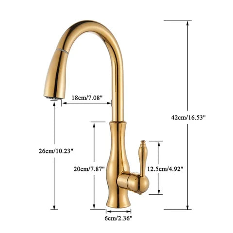 Torneira Gourmet Cozinha Oslo com Jato Extensor - Neohousi