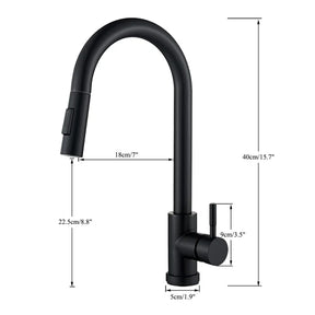 Torneira Gourmet Cozinha Verona Retrátil Monocomando - Neohousi