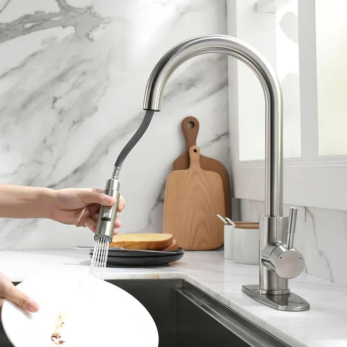 Torneira Gourmet Cozinha Verona Retrátil Monocomando - Neohousi